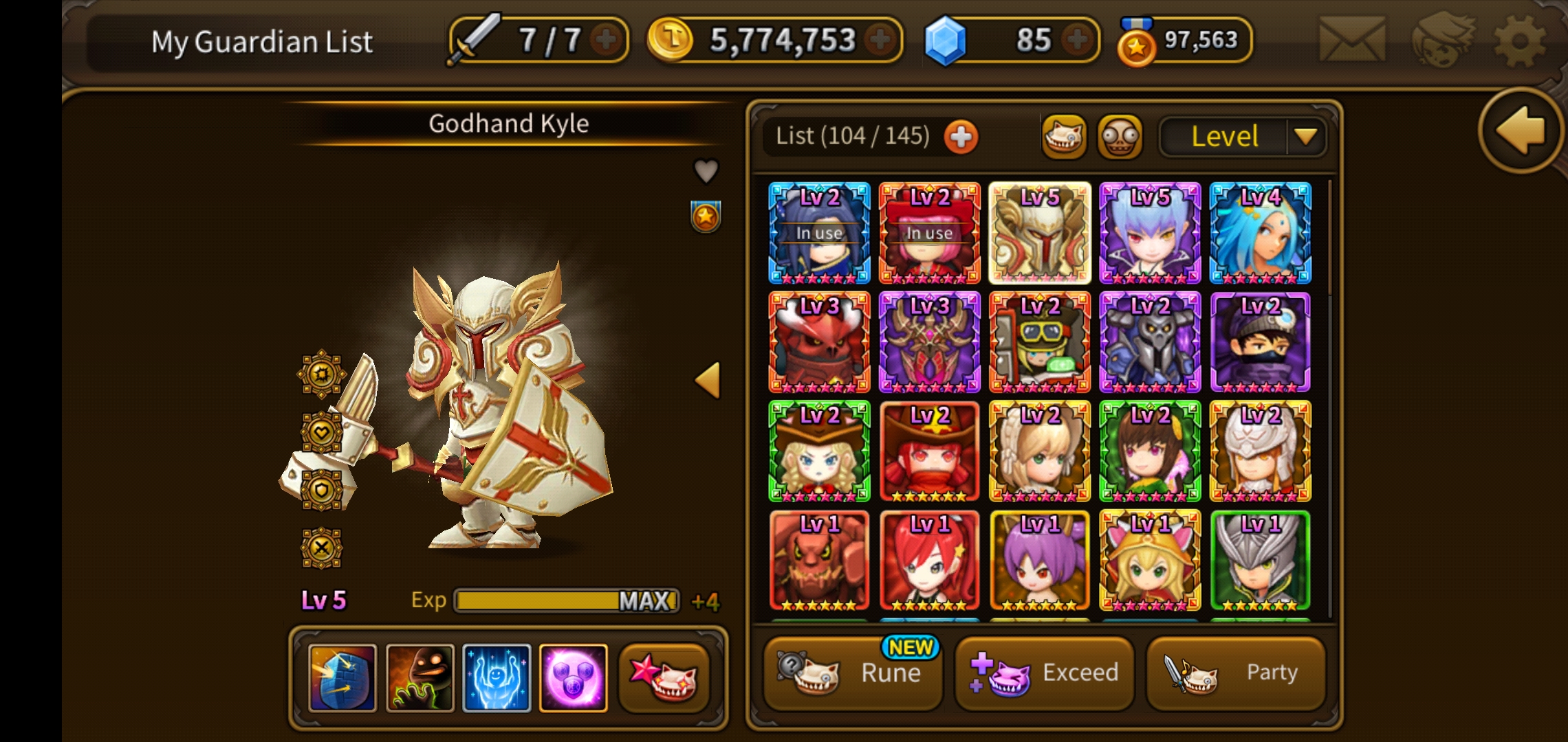 Exclusive donor currency and resources